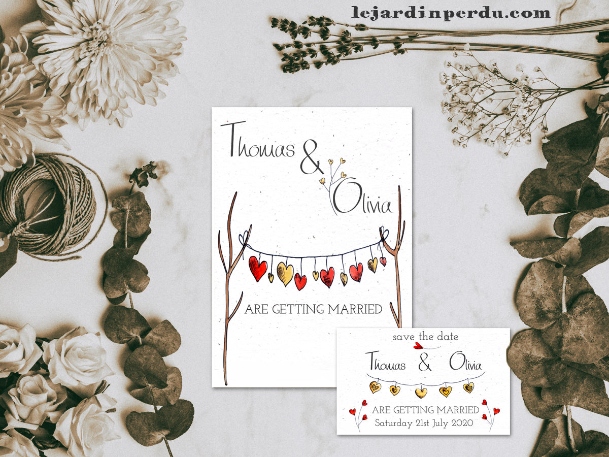 Boho Wedding Stationery