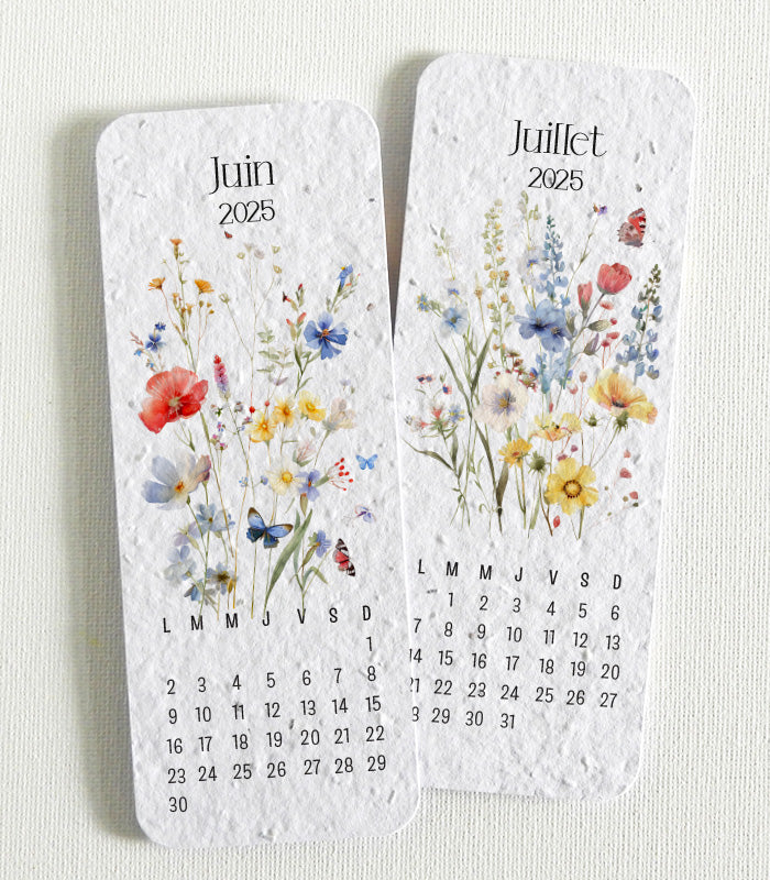 Calendrier à planter Bonne Fête Maman