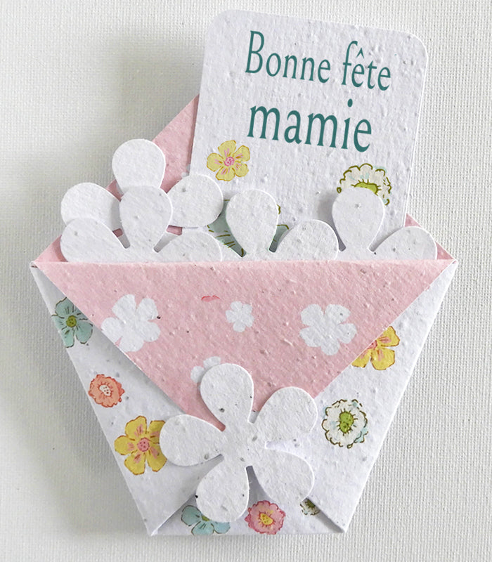 Plantable Flower Pocket - Spring Flowers
