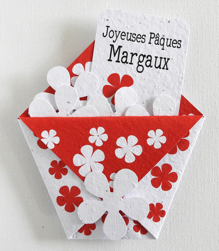 Carte à planter joyeuses pâques