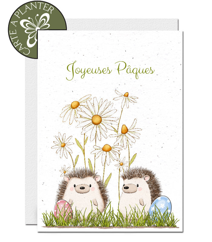 Carte à planter joyeuses pâques