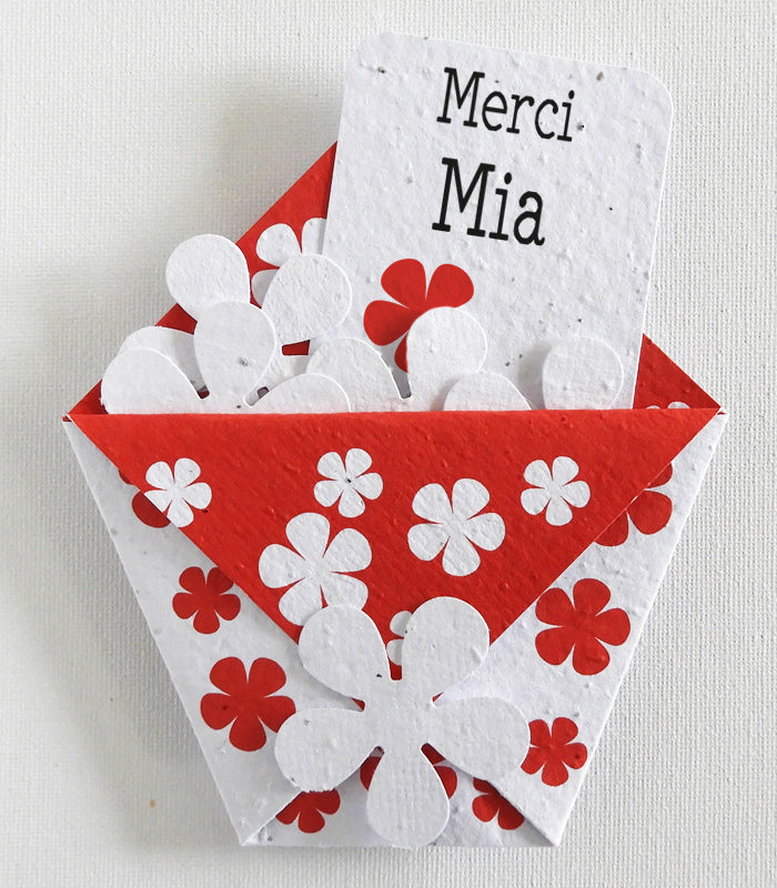 Carte à planter merci