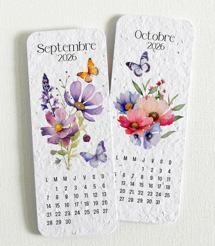 cadeau maîtresse marque-pages à planter 