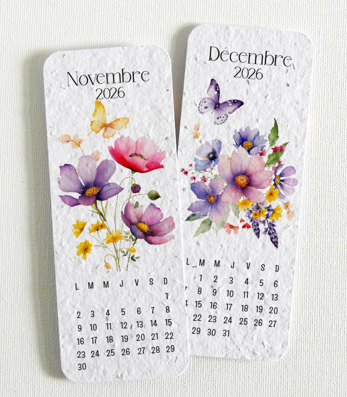 cadeau maîtresse papier ensemencé