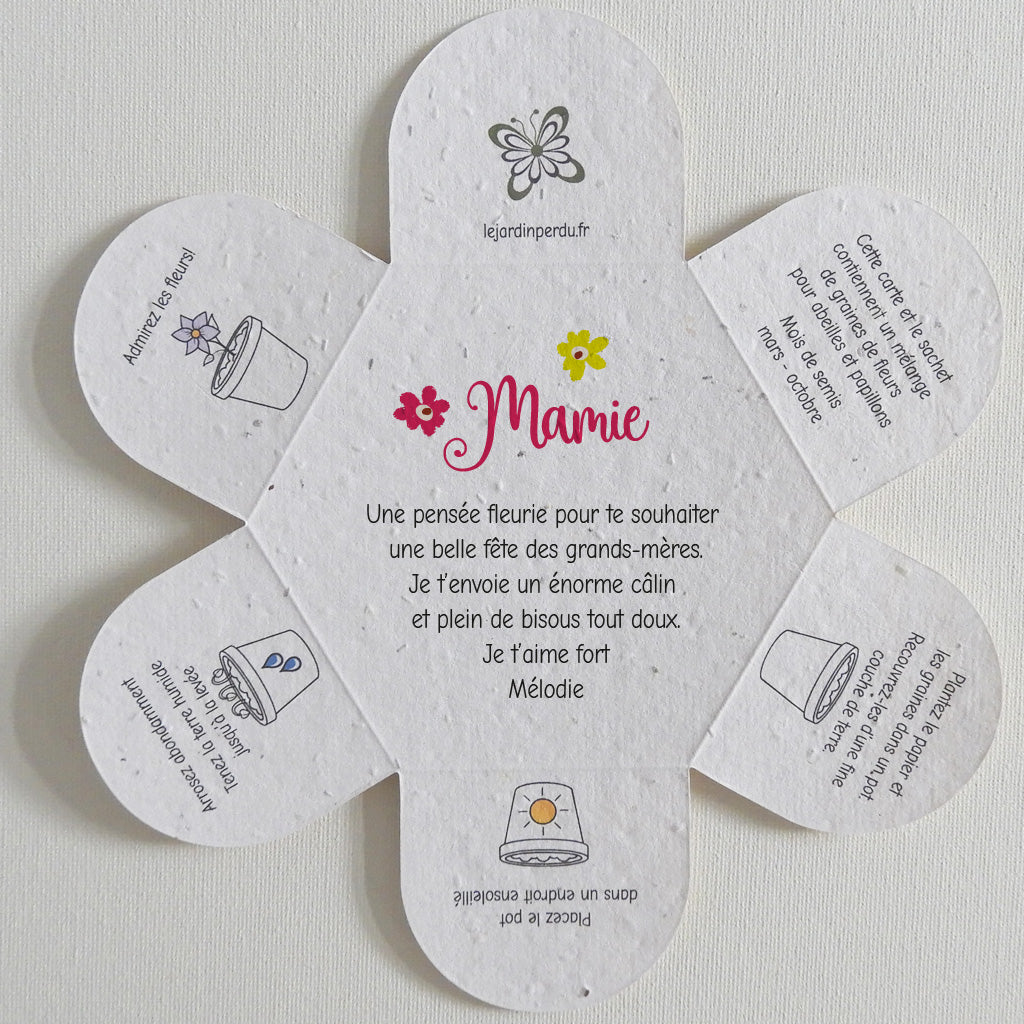 cadeau à planter bonne fête mamie