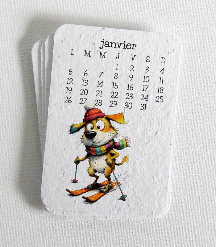 calendrier 2026 écoresponsable
