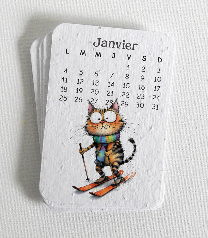 calendrier 2027 à planter 