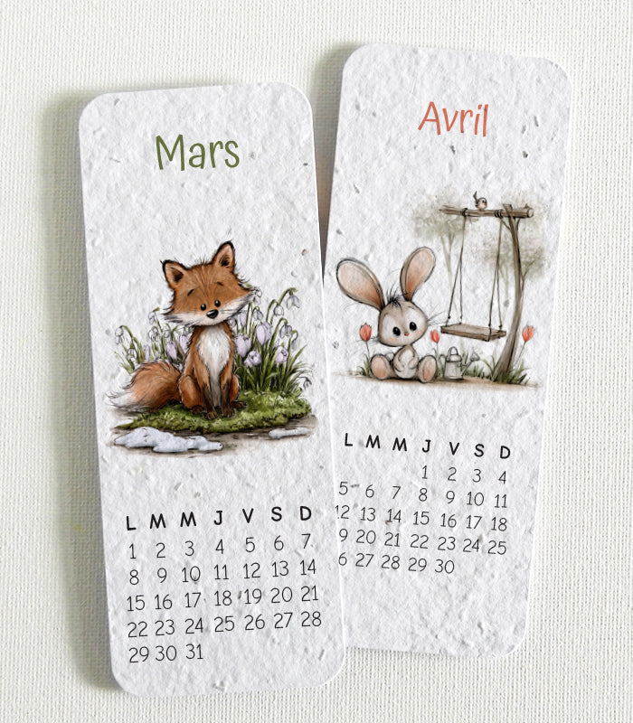 calendrier à planter 2027