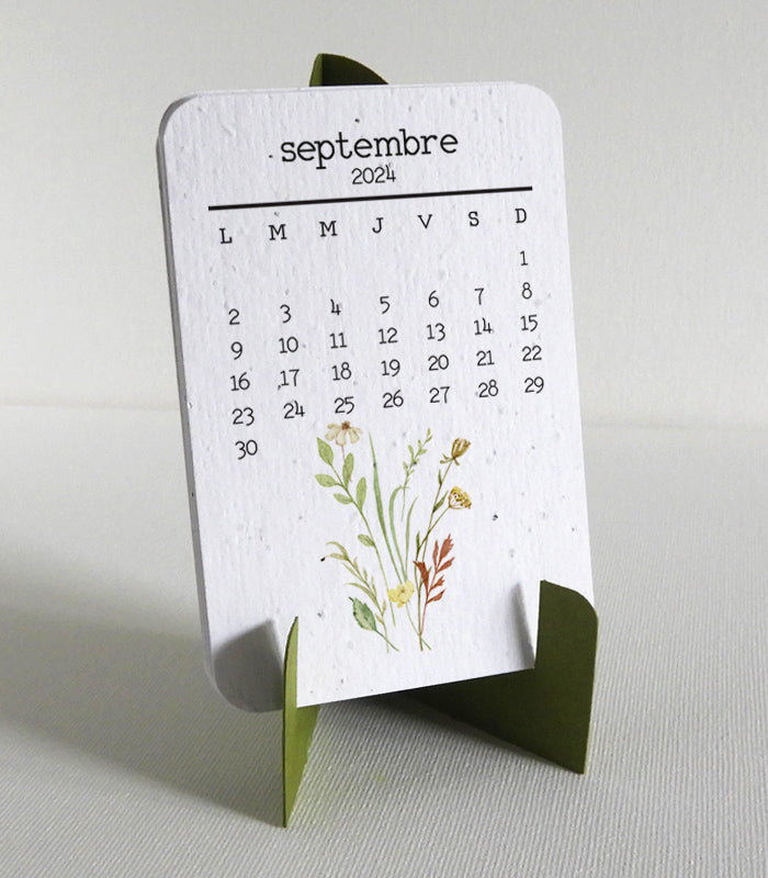 Calendrier à planter année scolaire