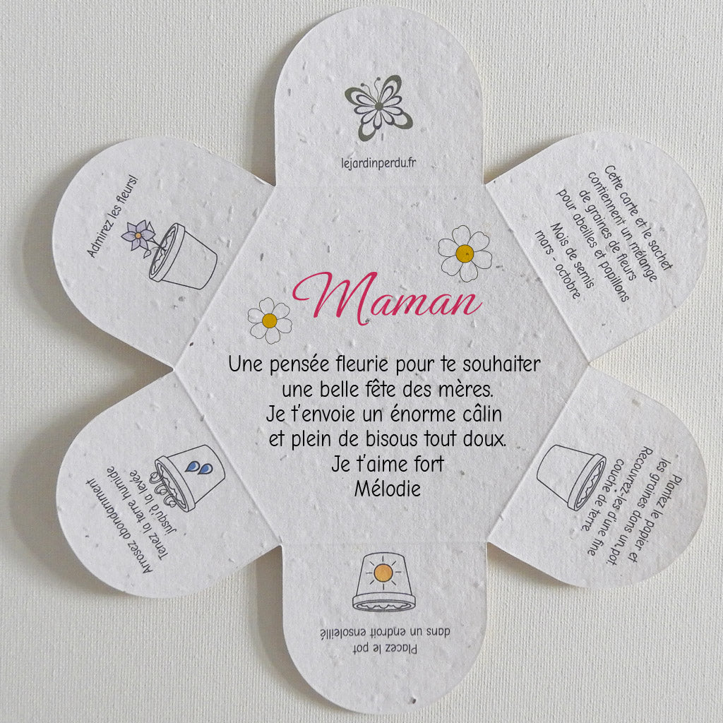 cadeau à personnaliser bonne fête maman