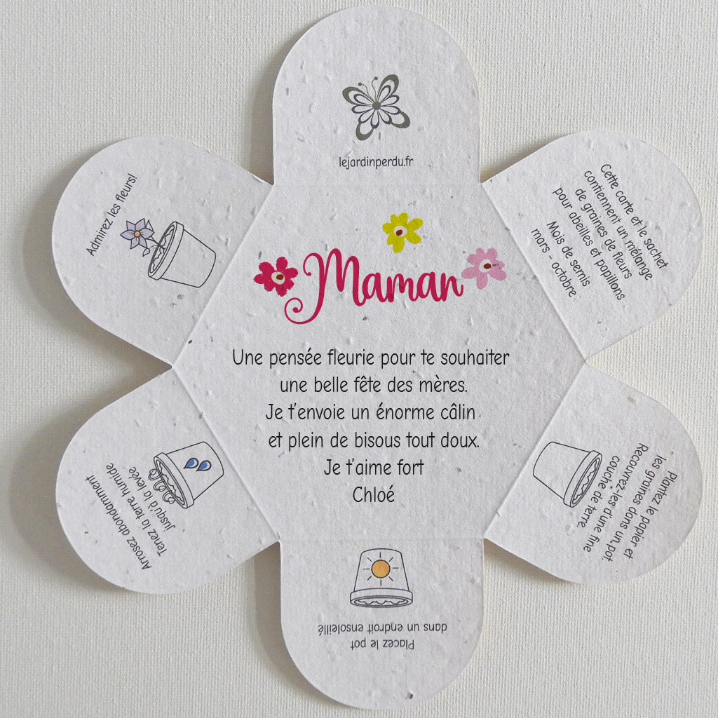 cadeau à personnaliser bonne fête maman