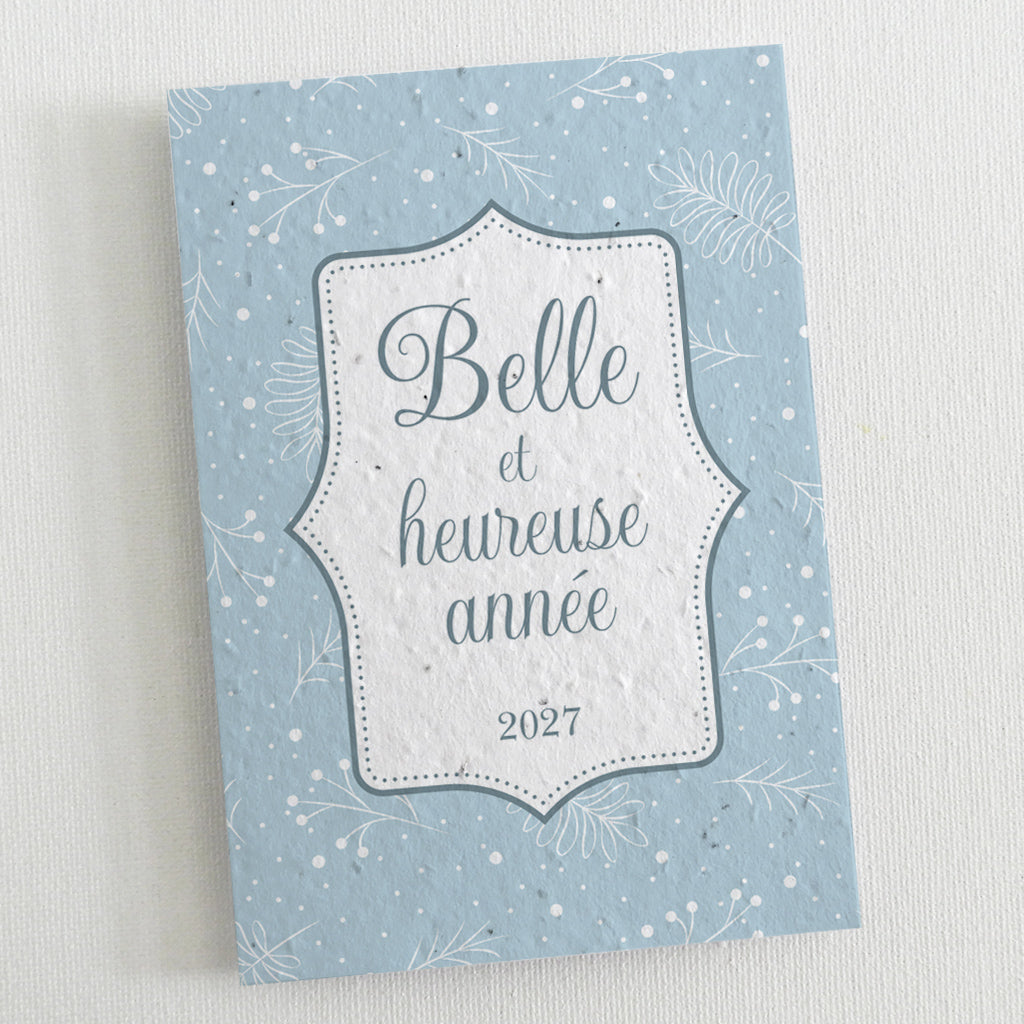 carte à planter belle année