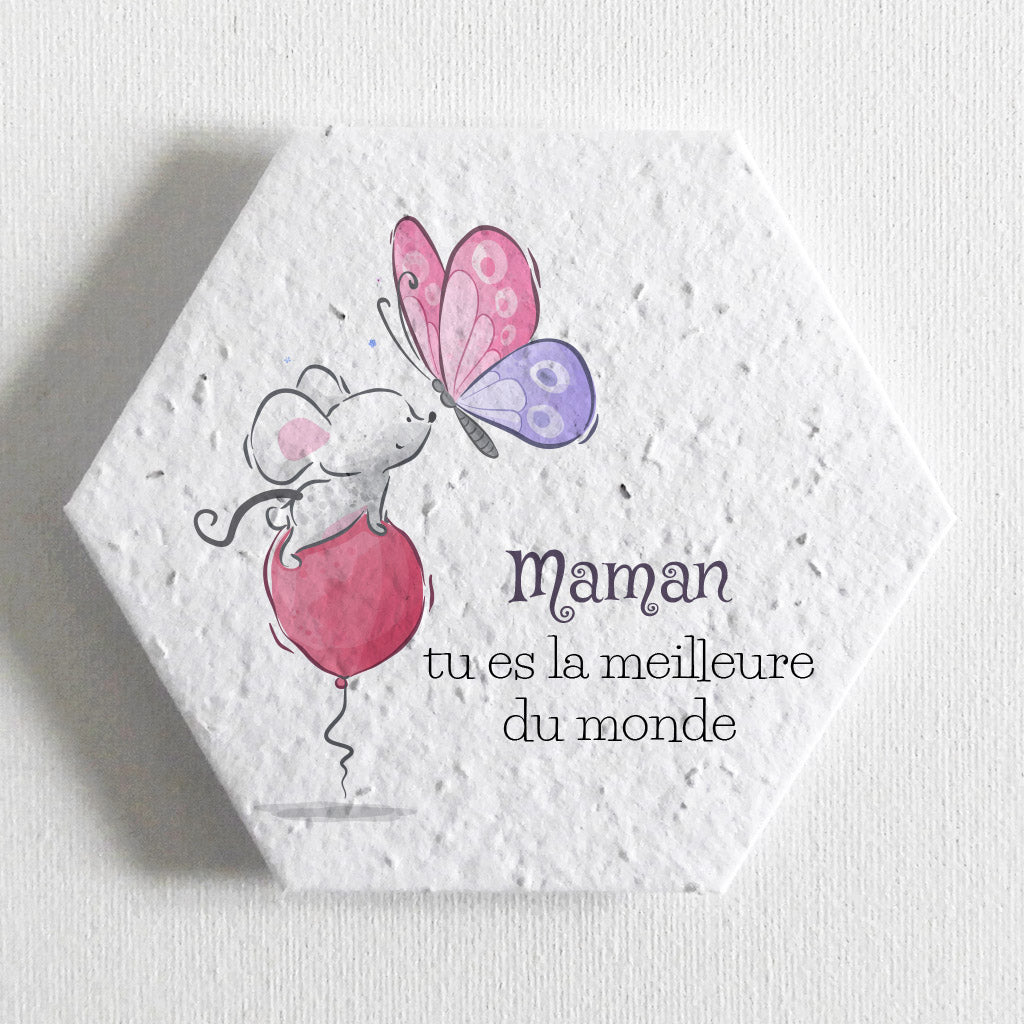 carte à planter bonne fête maman