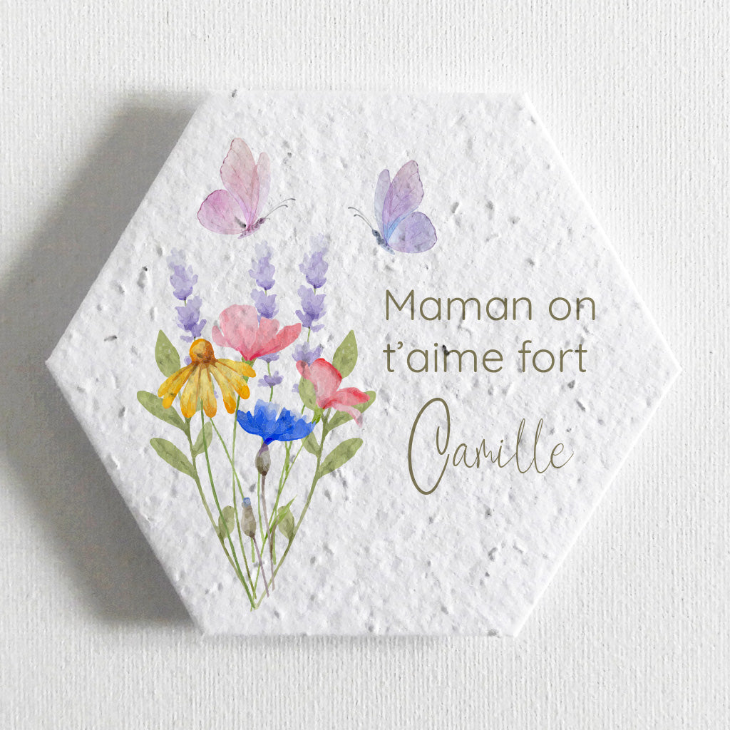 Carte à planter bonne fête maman