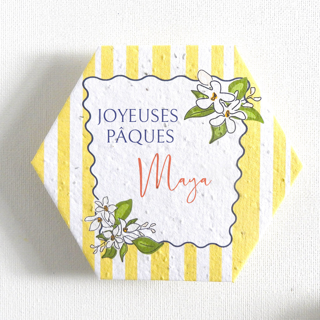 carte à planter Joyeuses Pâques