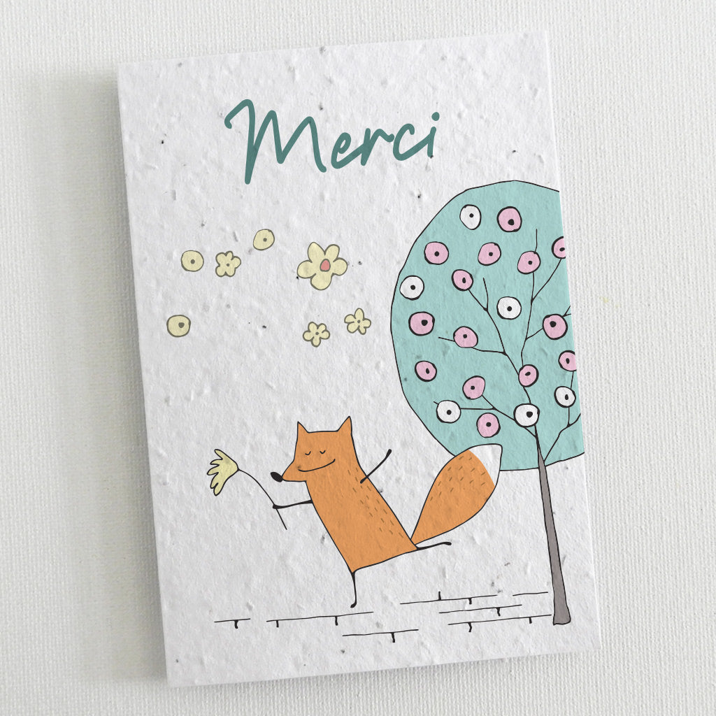 carte à planter merci