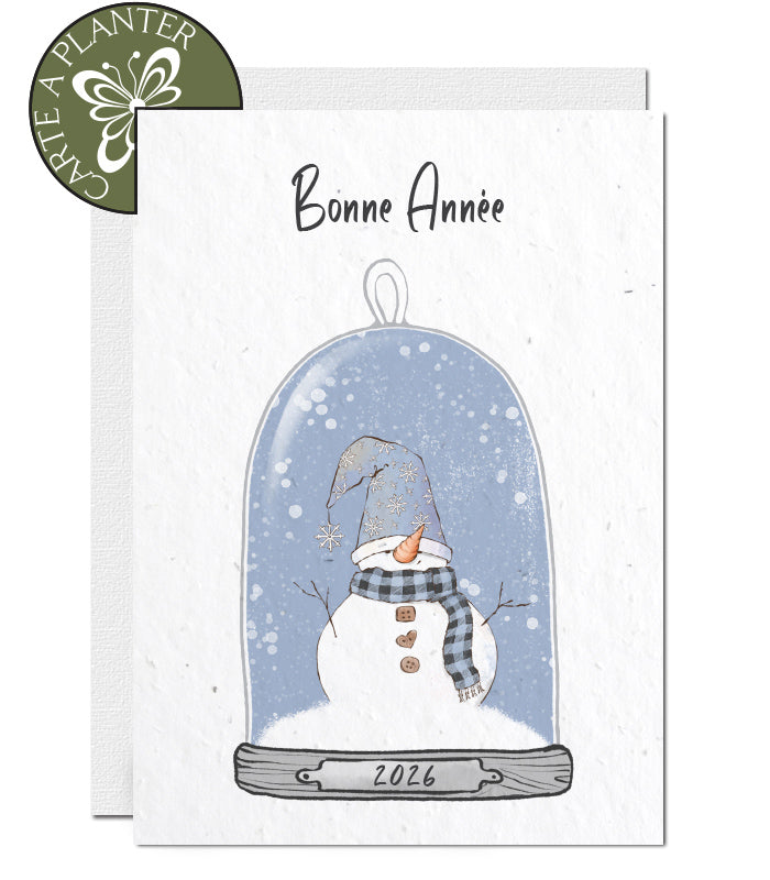 carte à planter  nouvel an