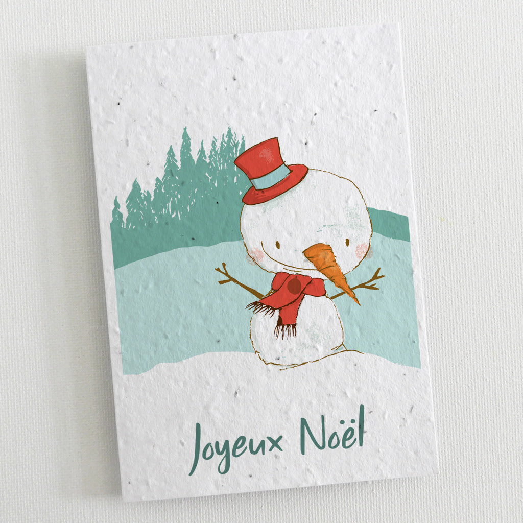 Carte de Noël à planter