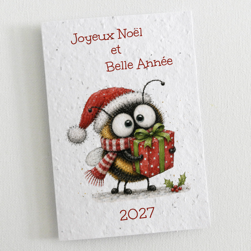 cartes de Noël écoresponsable