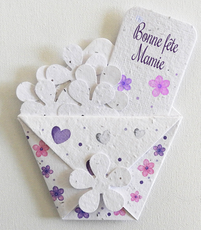 Carte à planter Bonne Fête Mamie 