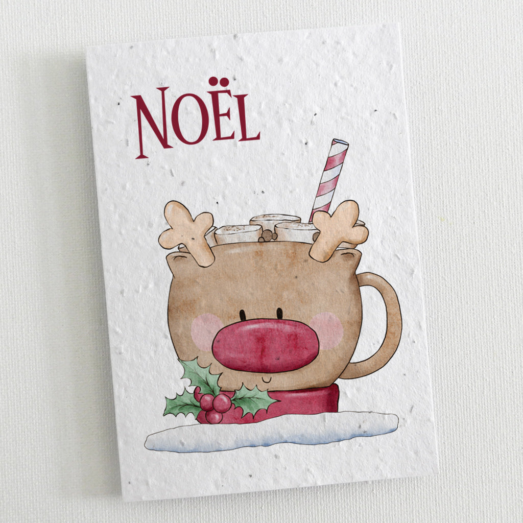 Carte de Noël à planter