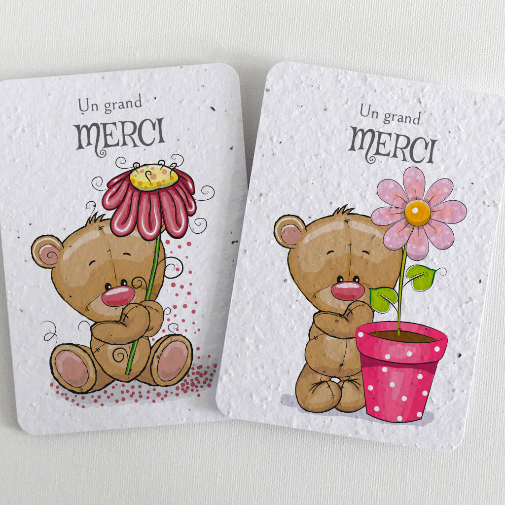 Cartes à Planter Merci 