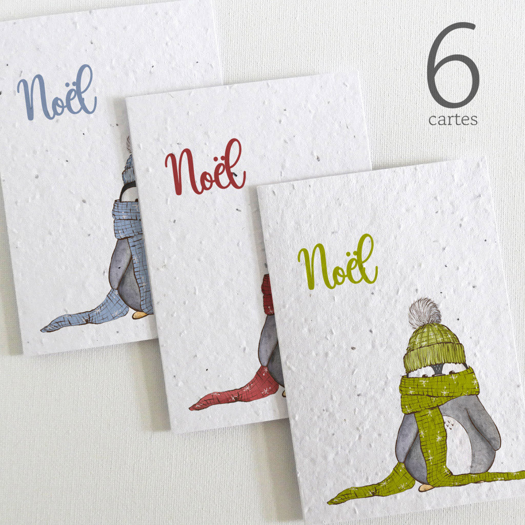 Cartes à planter Noël