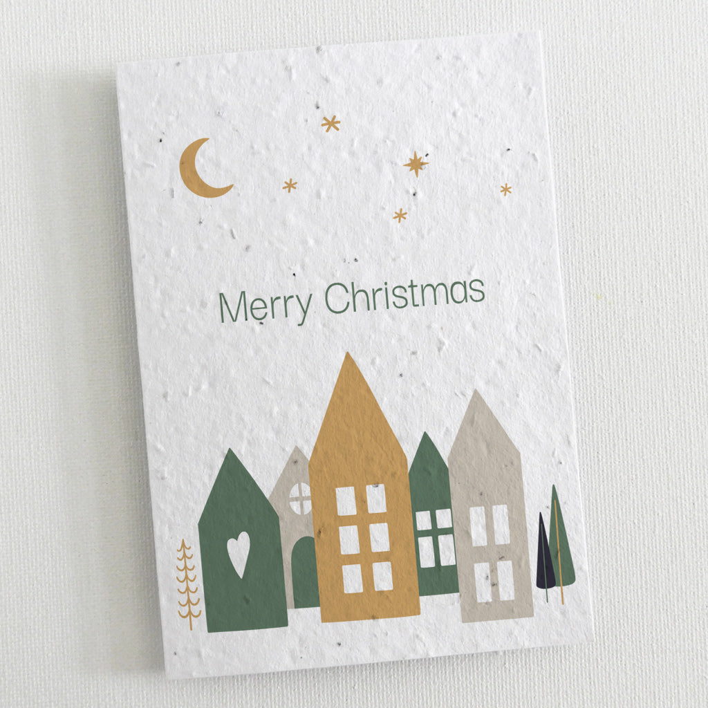 eco-friendly christmas card