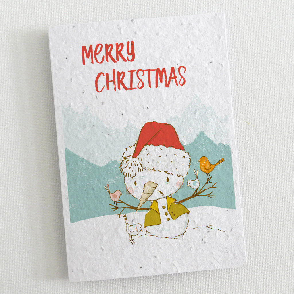 eco-friendly christmas card