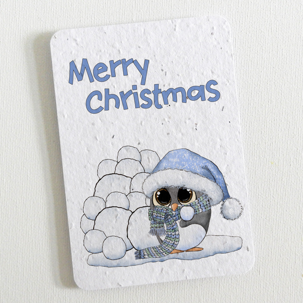 ecofriendly plantable christmas card