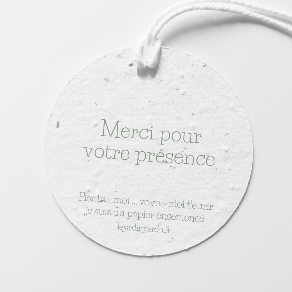 étiquette baptême nounours à planter
