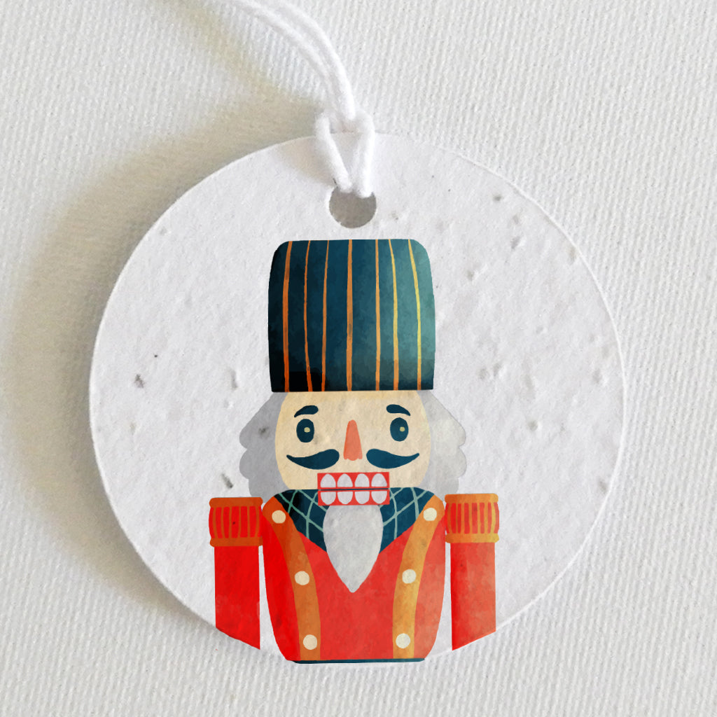 étiquettes cadeaux de Noël écoresponsable
