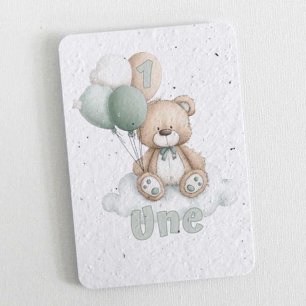 numéro de table à planter nounours