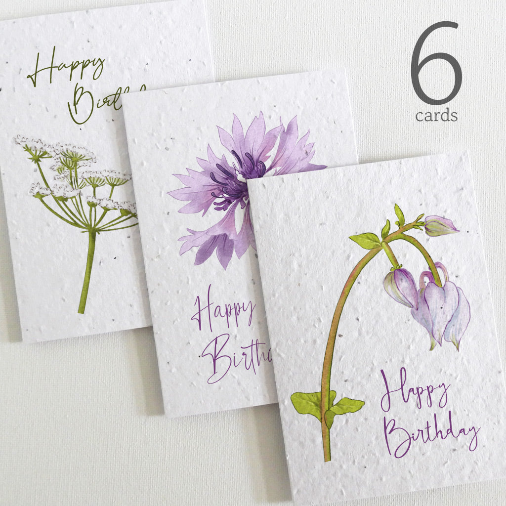 plantable birthday cards