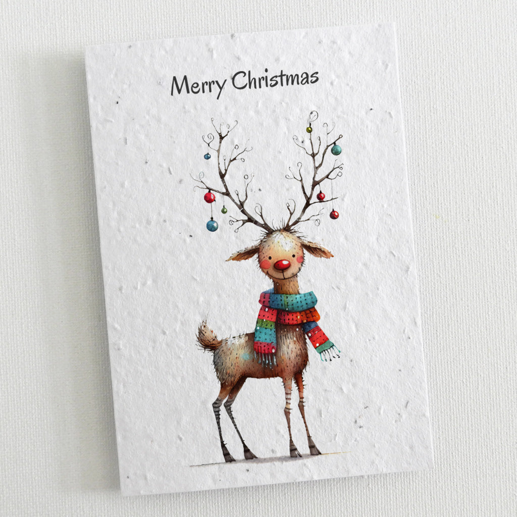 plantable christmas card