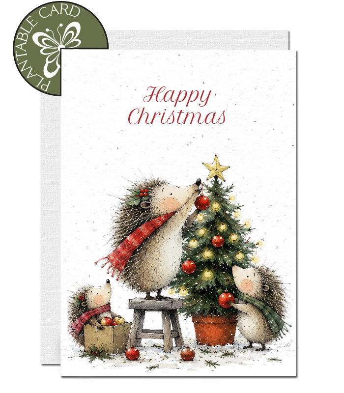 plantable Christmas card