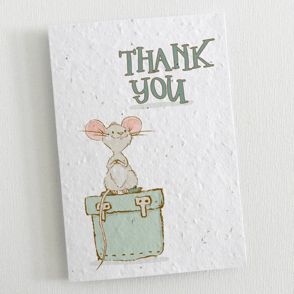 plantable thank you card