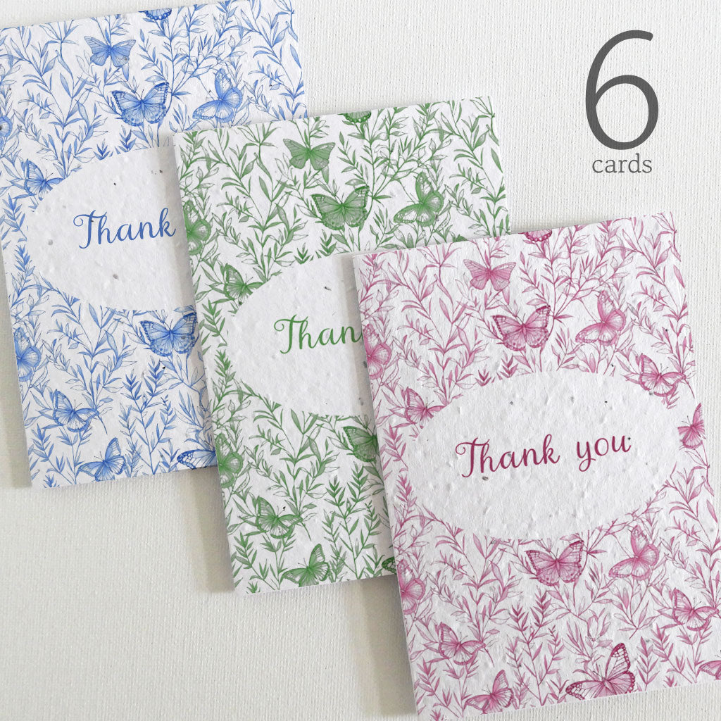 plantable thank you cards