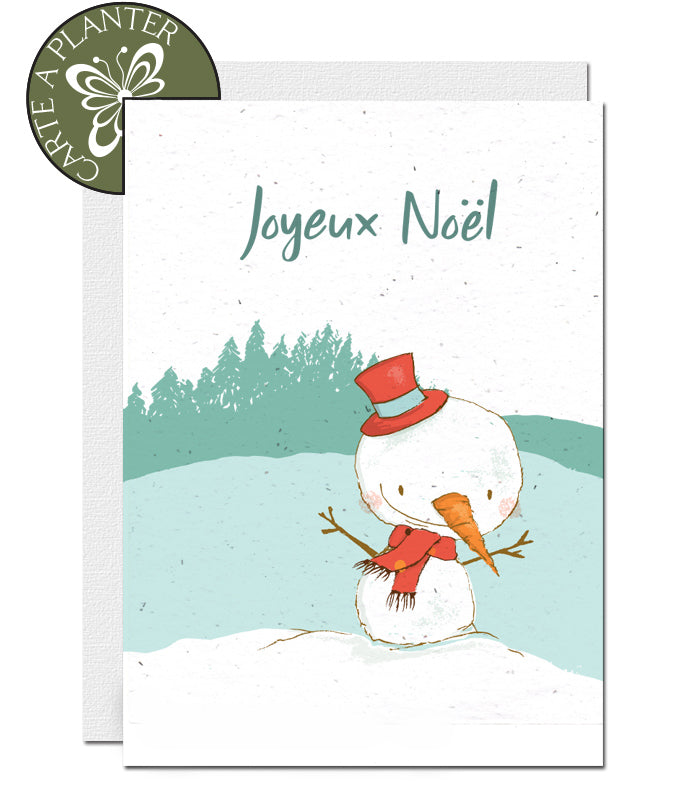 Carte à planter Noël