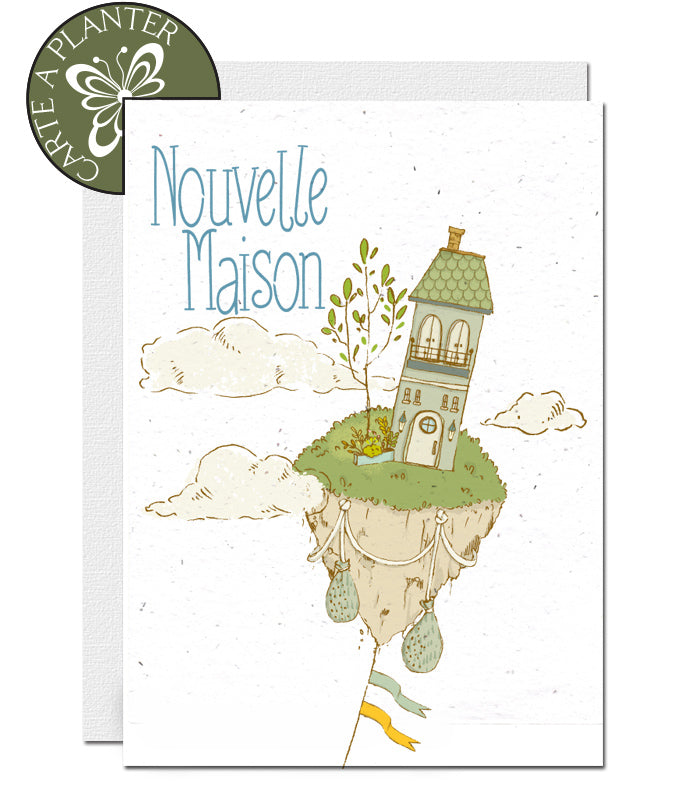 Carte à planter nouvelle maison
