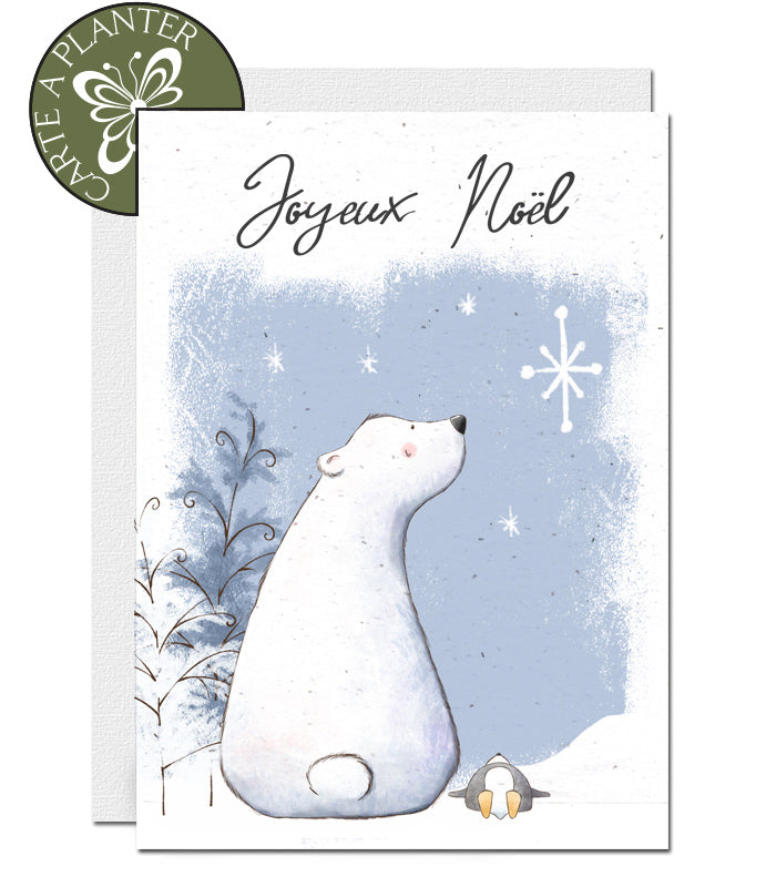 Carte de Noël à planter