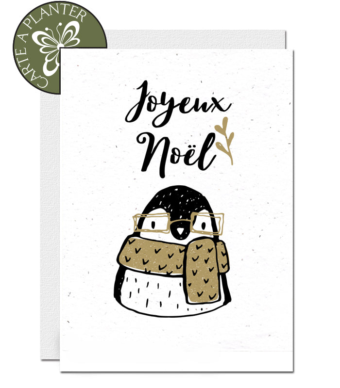 Carte écologique noël 
