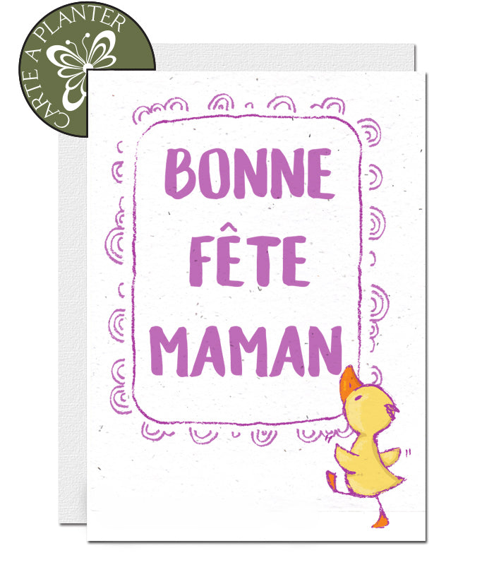 Cartes écoresponsables fête des mères