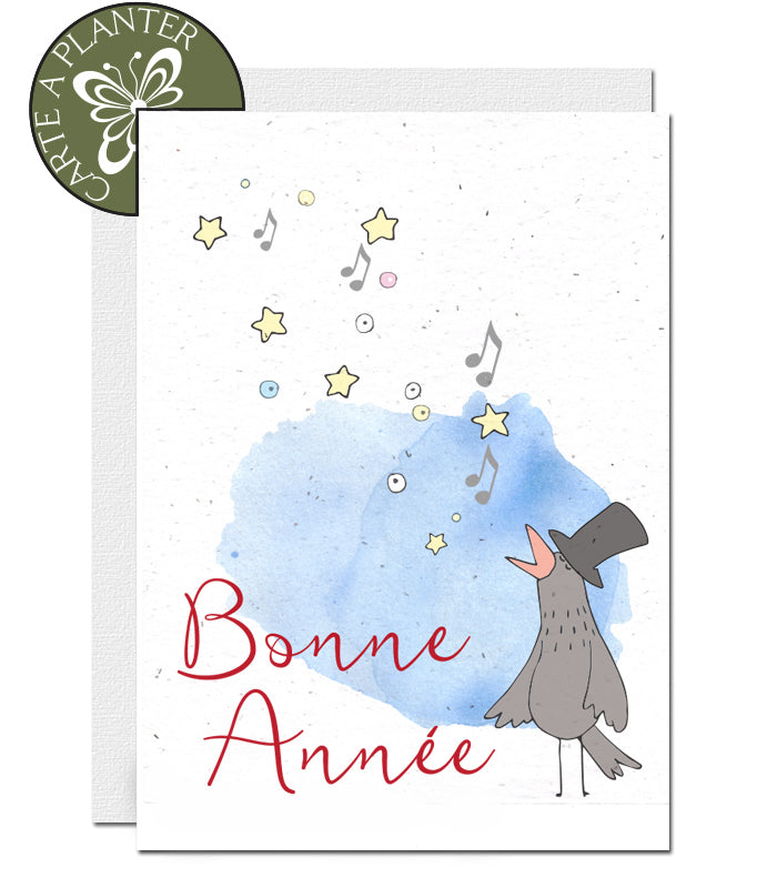Carte à planter bonne année