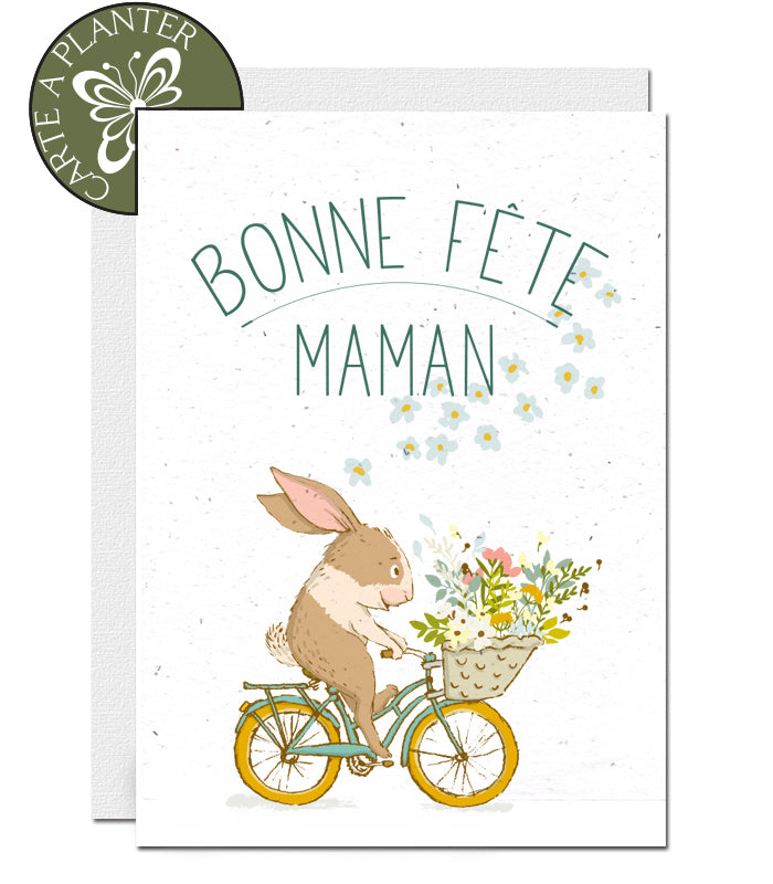 Carte à planter fête des meres