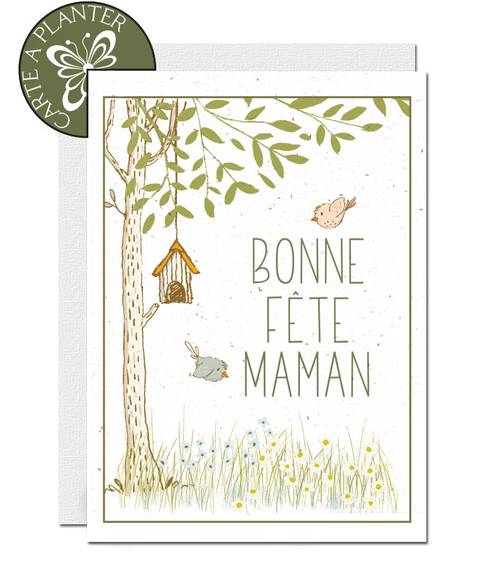 Carte à planter fête des mères