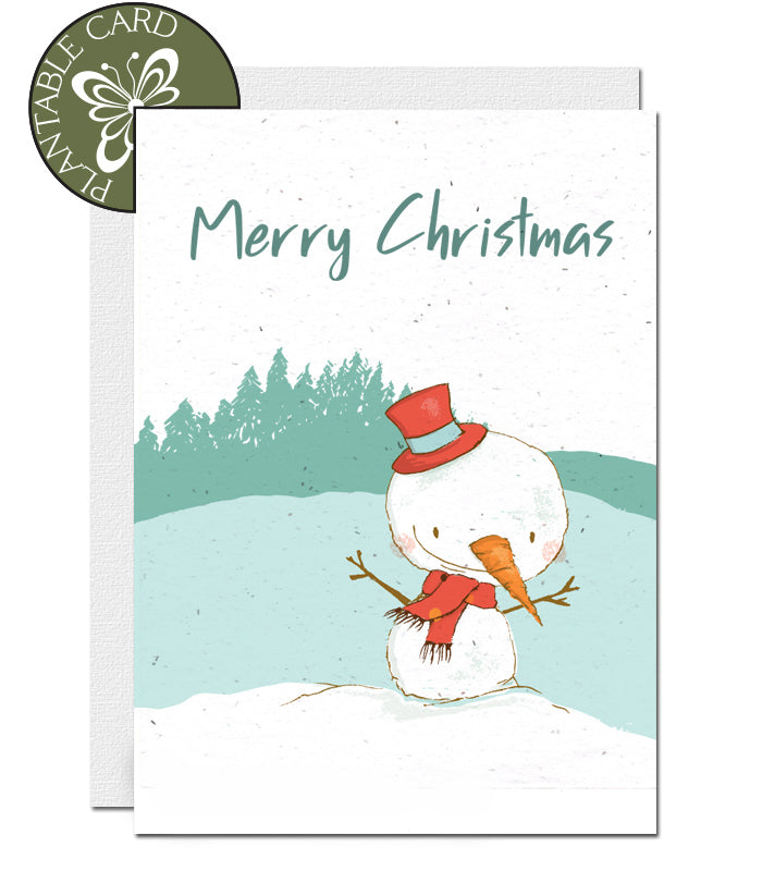 plantable card Christmas