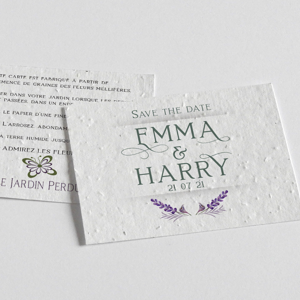 Save the Date à Planter