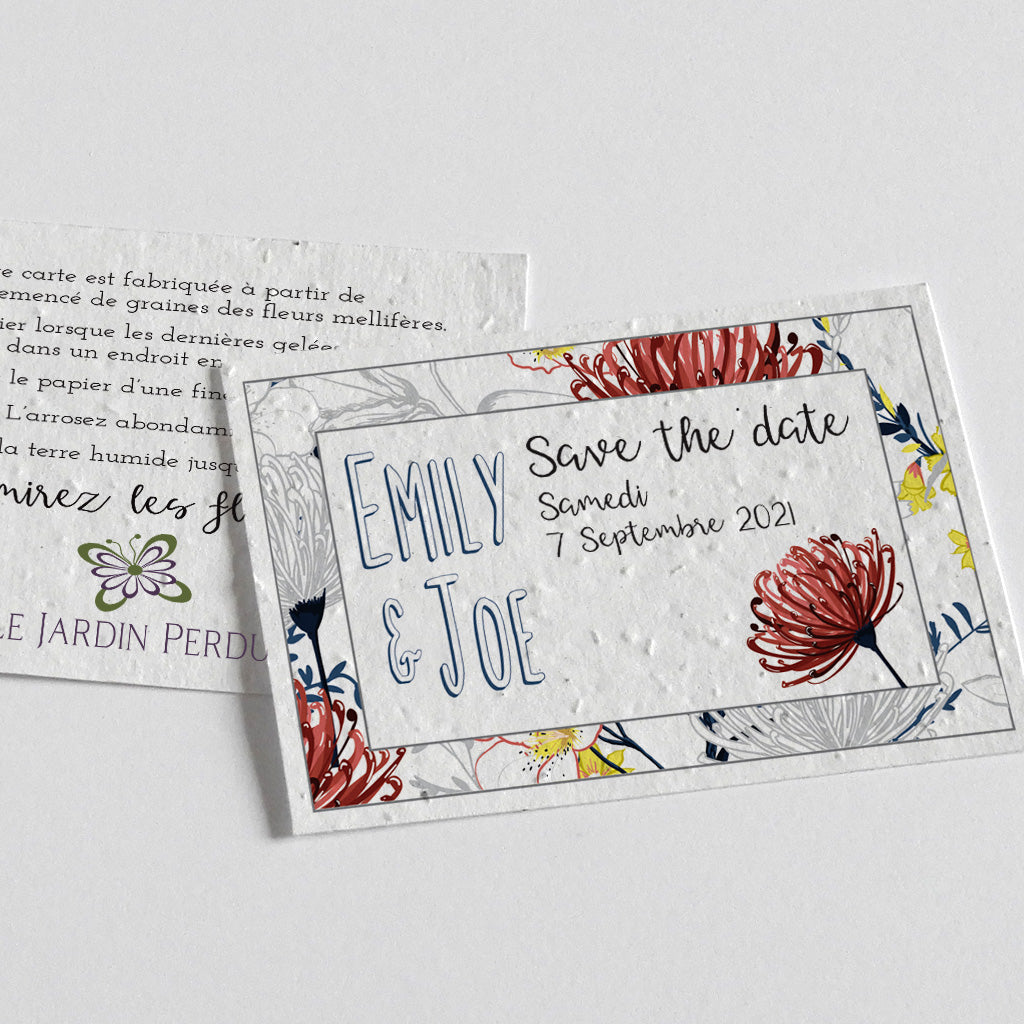 save the date écologique