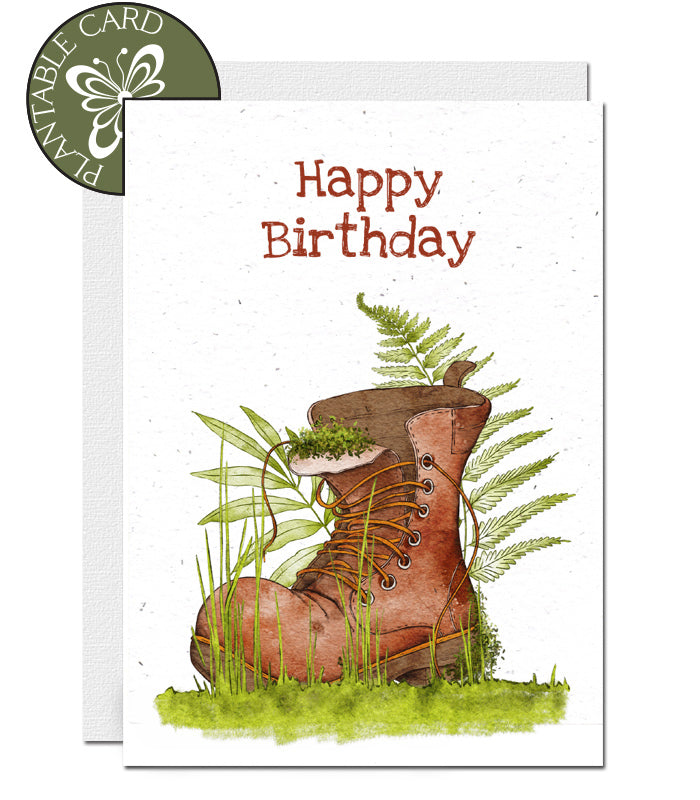 seed paper birthday card